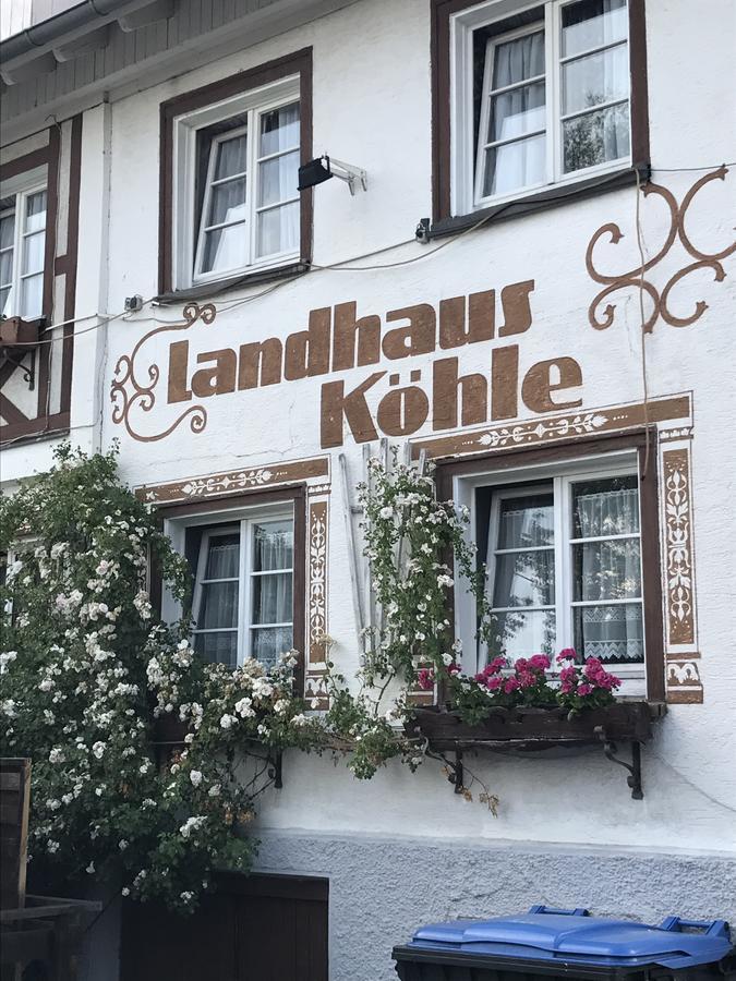 Hotel Restaurant Landhaus Koehle Neukirch  Luaran gambar